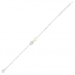 Lucky Gems B5082G Gümüş Bileklik