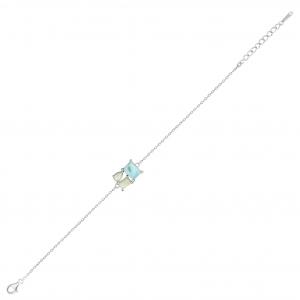 Lucky Gems B5086G Gümüş Bileklik