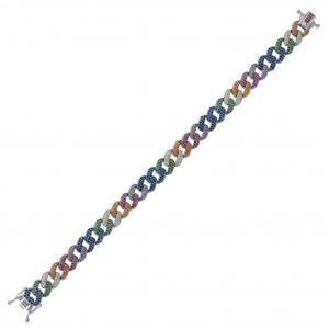 Rainbow DM4262-7CB Gümüş Bileklik