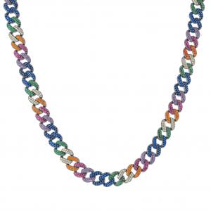 Rainbow DM4262-7CN Gümüş Kolye