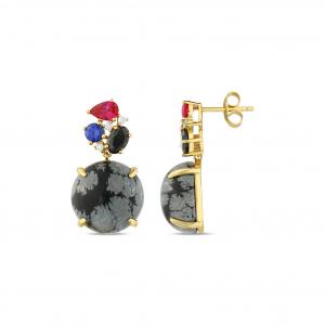 Lucky Gems E23169-1 Gümüş Küpe