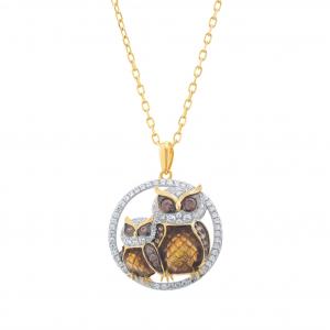 Dream Jungle N314954ENASZ Gümüş Kolye