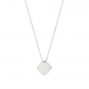 Lucky Gems N5080G Gümüş Kolye