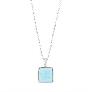 Lucky Gems N5083G Gümüş Kolye