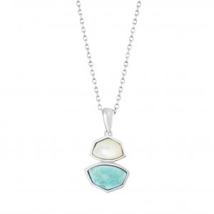 Lucky Gems P5088G Gümüş Kolye