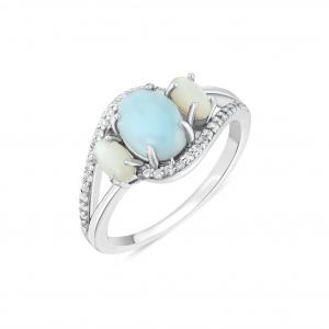 Lucky Gems R5087W Gümüş Yüzük