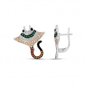 Dream Jungle SYE20A001B Gümüş Küpe