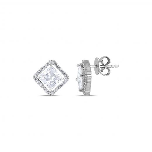 Baget DL0048E Gümüş Küpe
