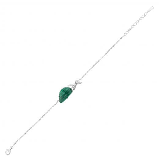Lucky Gems B5092W Gümüş Bileklik